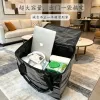 Pull-handle shopping bag, folding storage, hand-held tugboat luggage, outdoor business travel bag, large-capacity camping storage bag Specification image